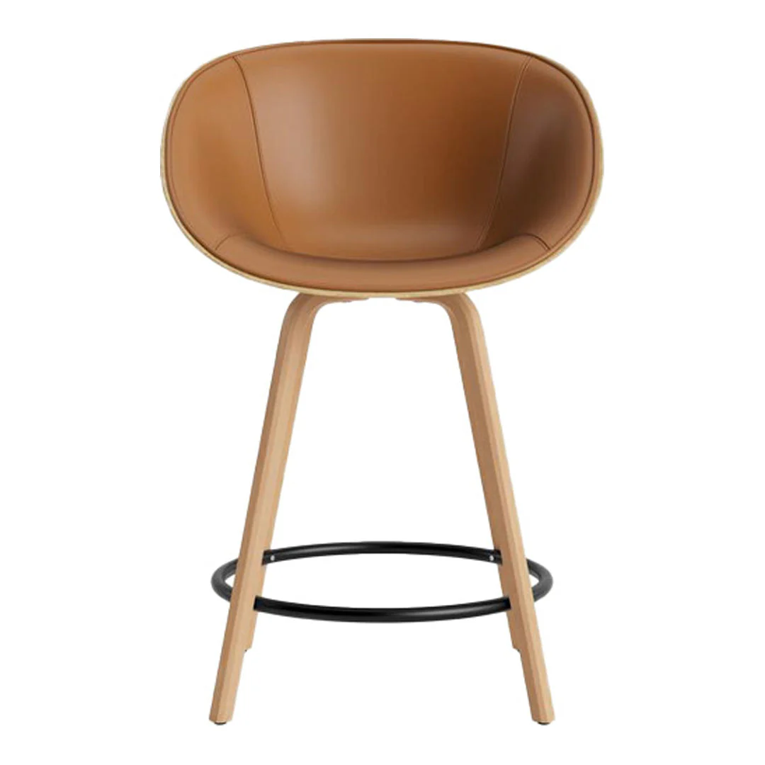 Mat Counter Chair w/ Arms - Front Upholstered - Image 5