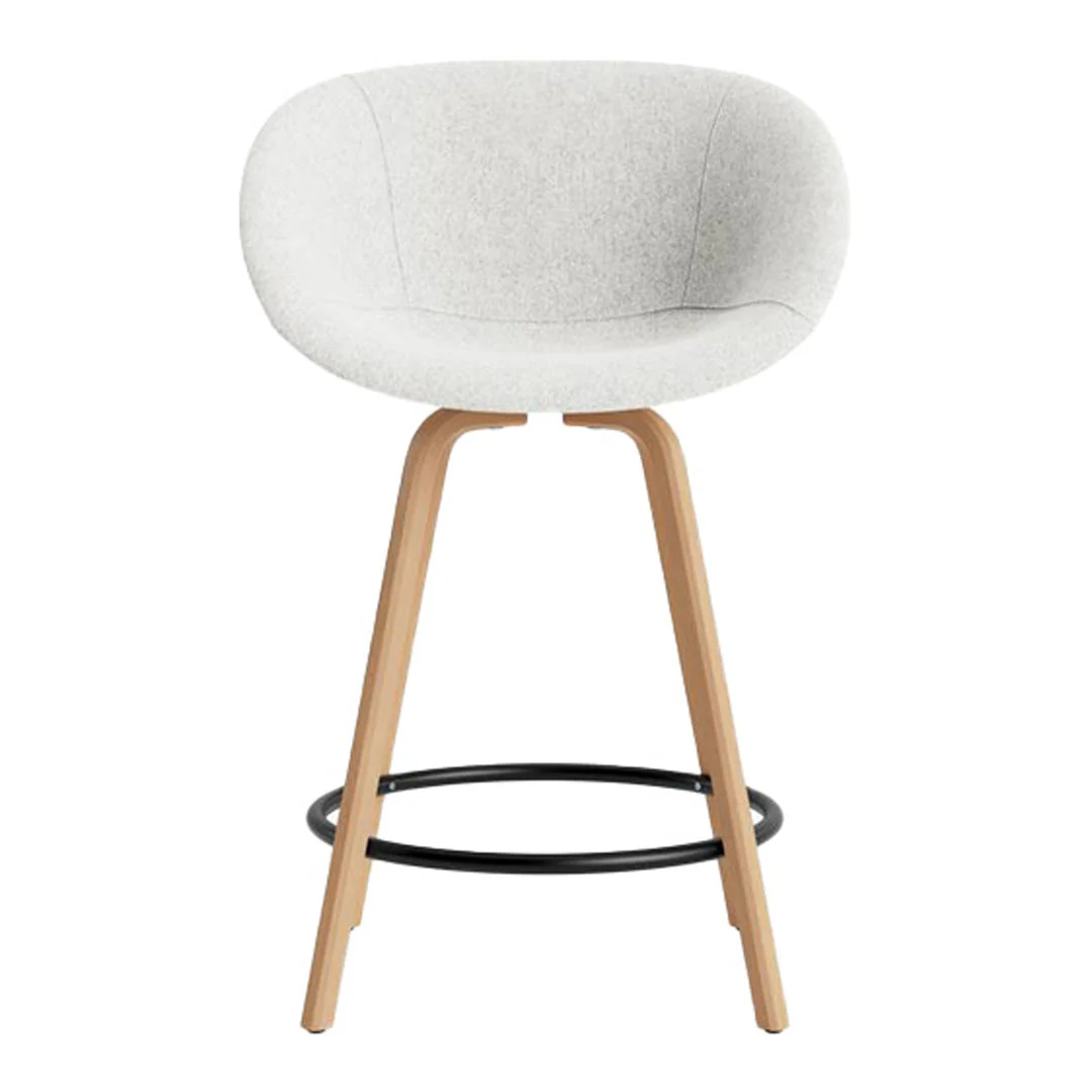 Mat Counter Chair w/ Arms - Fully Upholstered - Image 4