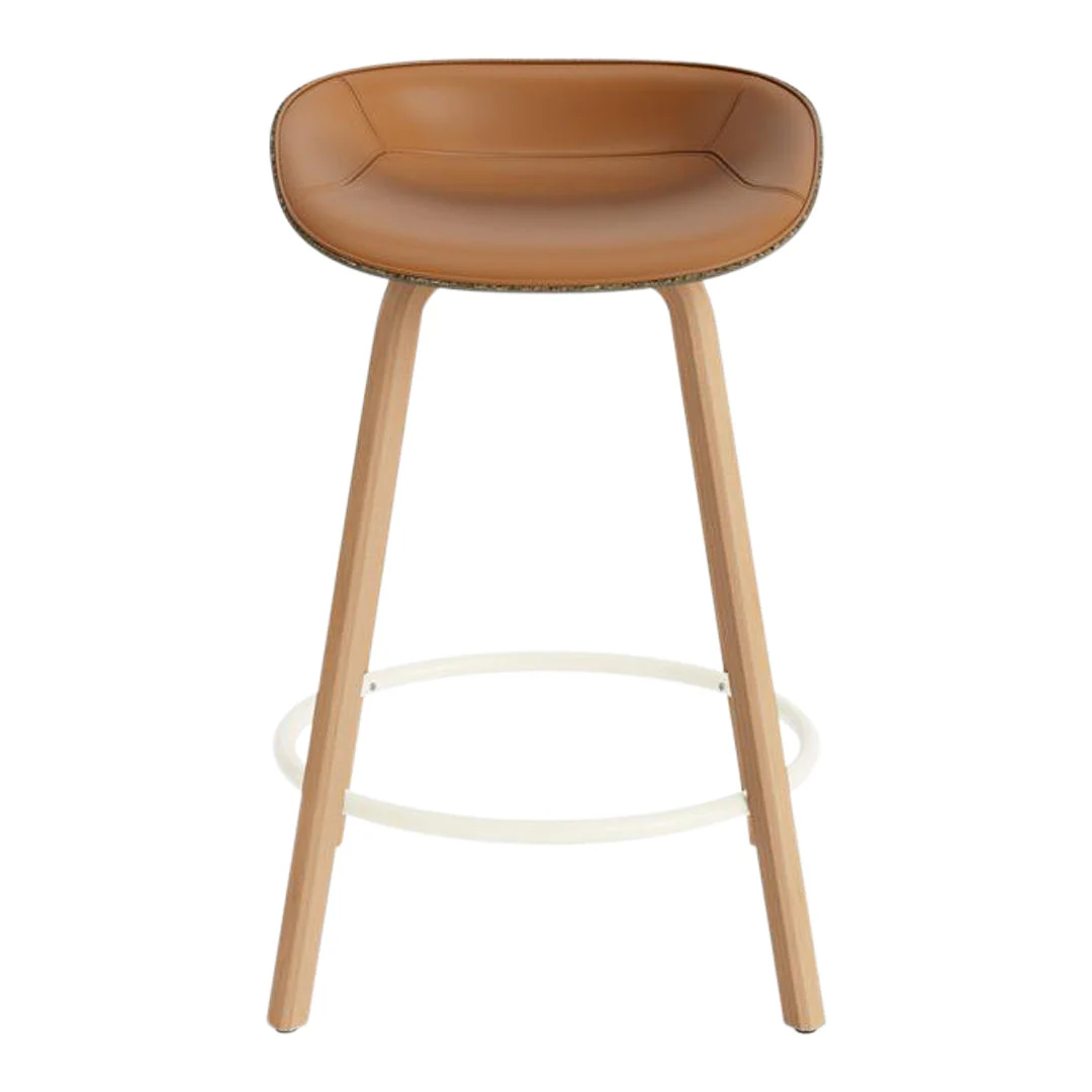 Mat Counter Stool - Front Upholstered - Image 2
