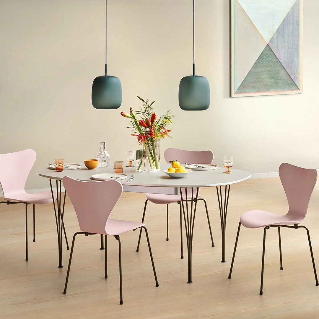 Super-Elliptical Extension Dining Table - Image 5