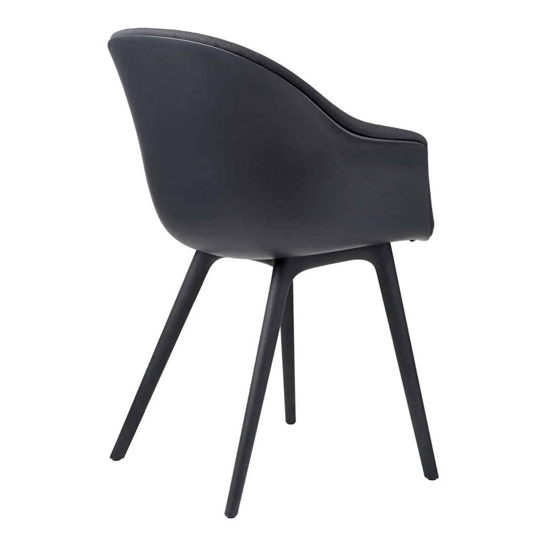Bat Dining Chair - Front Upholstered - Plastic Base - Image 5