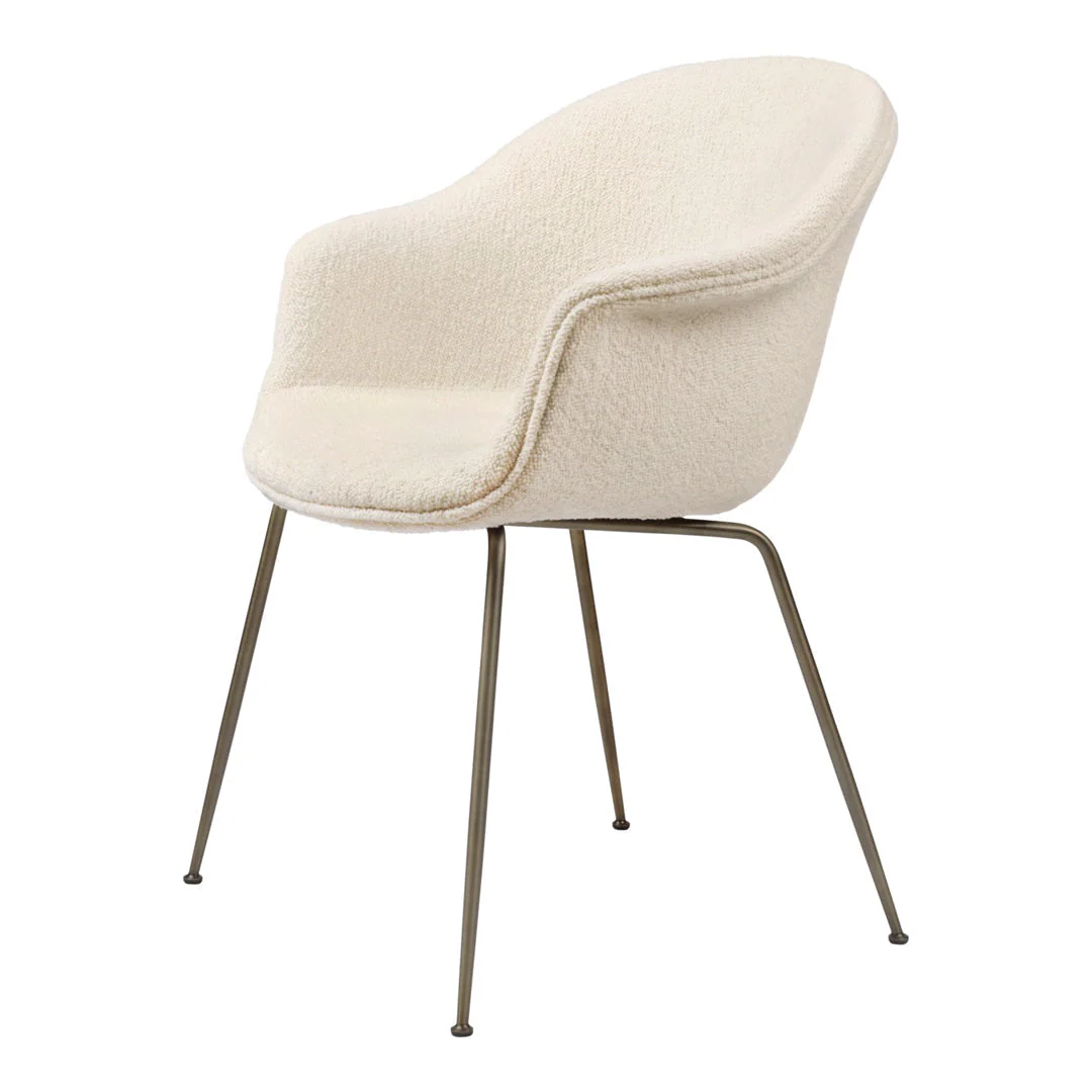 Bat Dining Chair - Conic Base - Fully Upholstered - Image 5