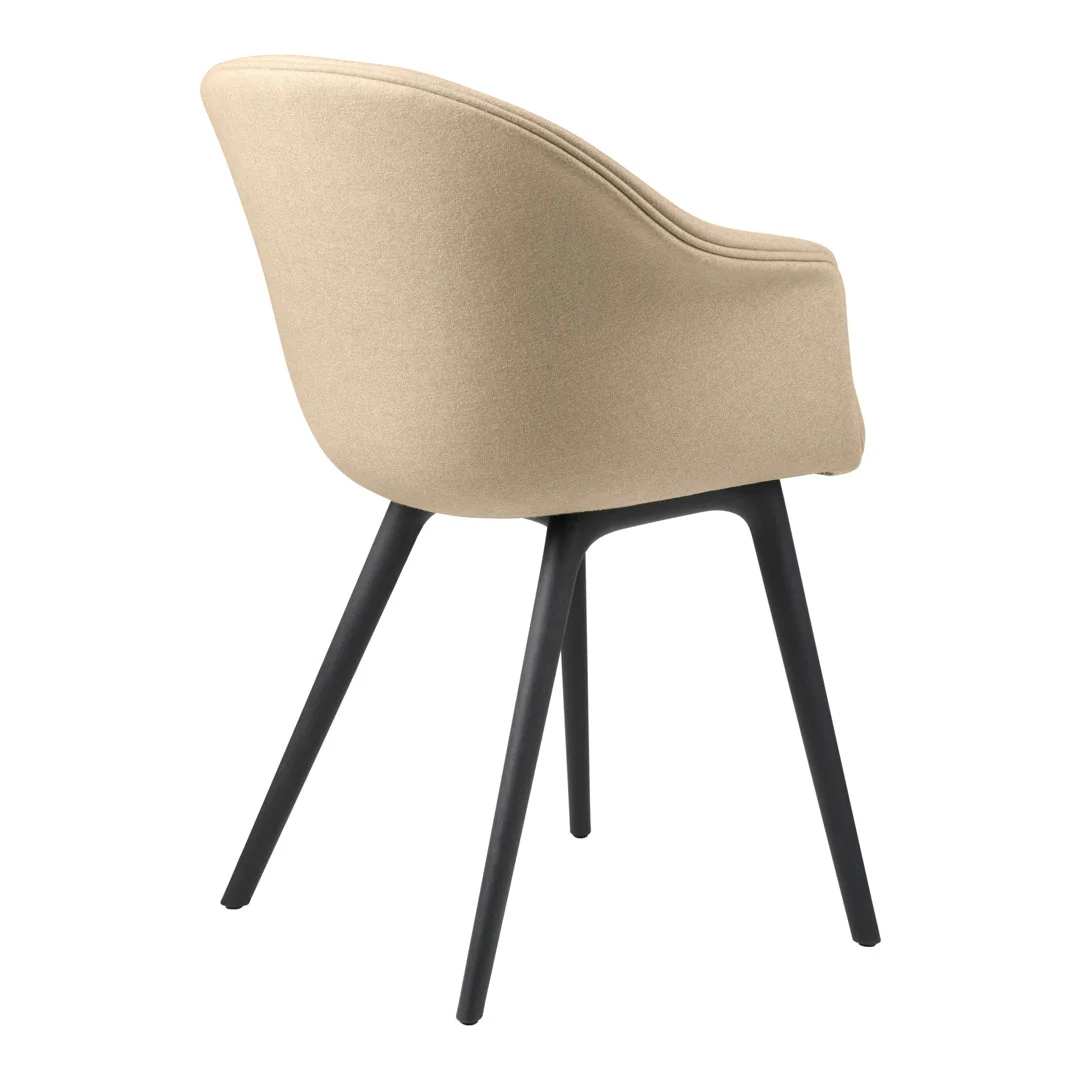 Bat Dining Chair - Fully Upholstered - Plastic Base - Image 4