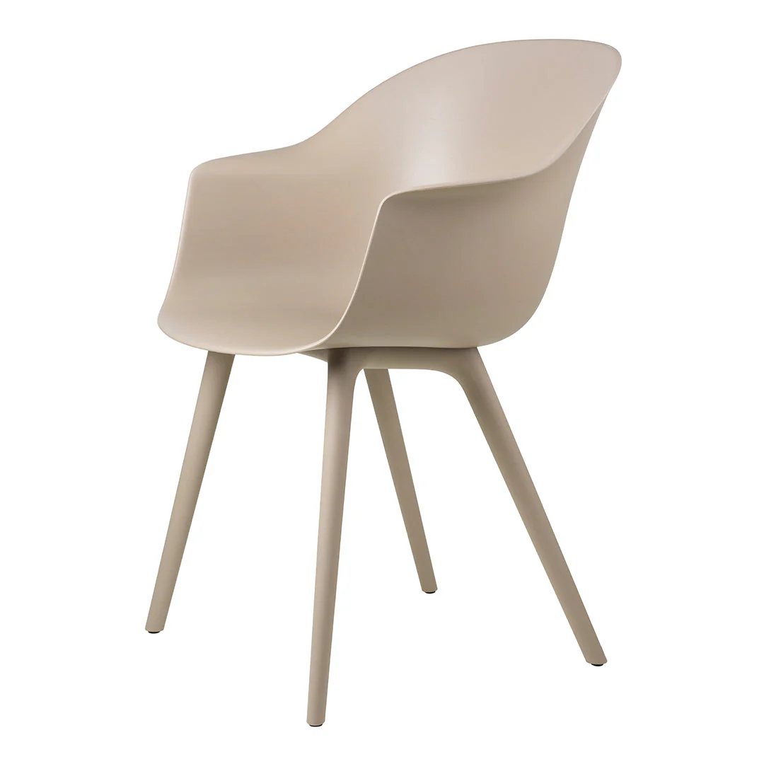 Bat Dining Chair - Plastic Base - Outdoor