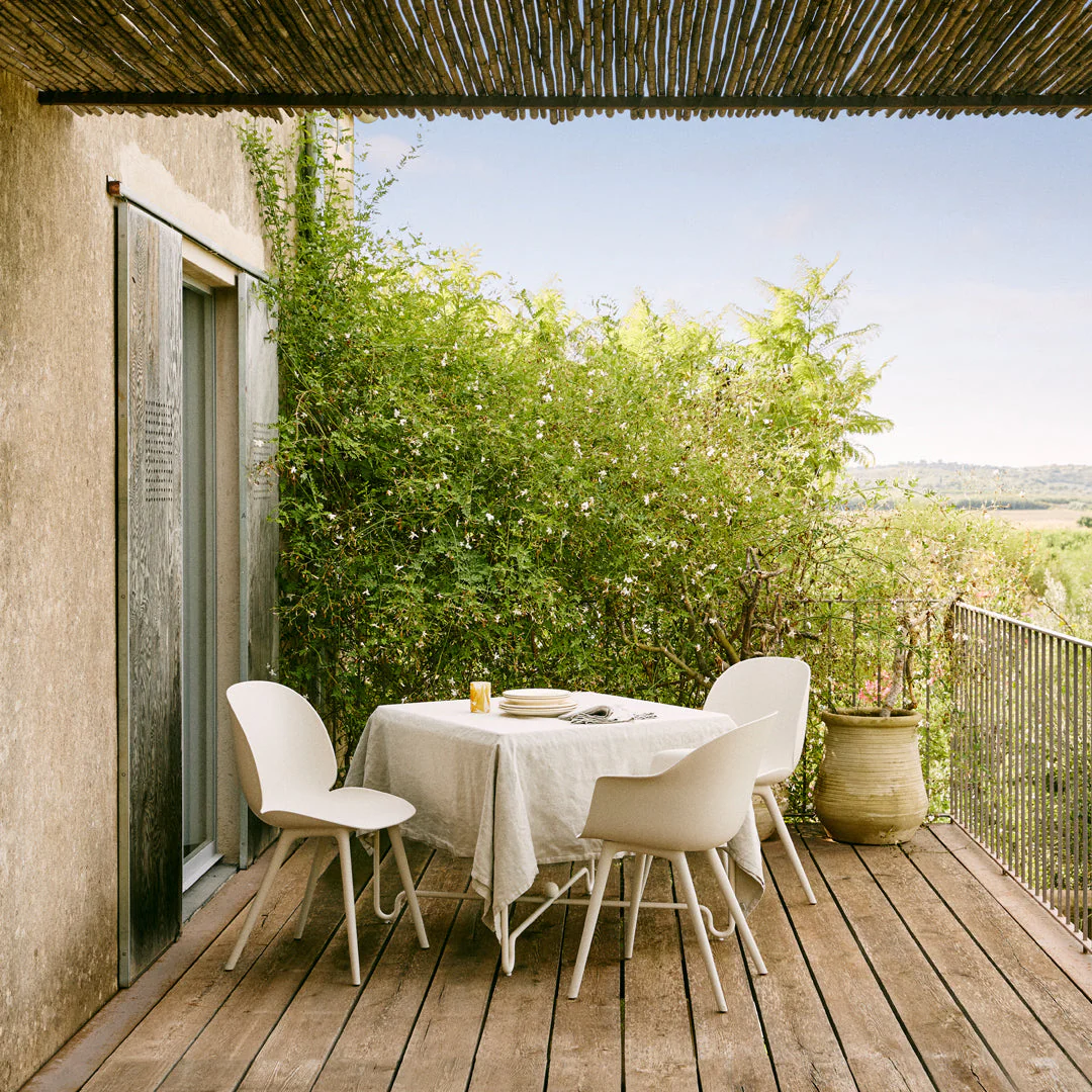 Bat Dining Chair - Plastic Base - Outdoor - Image 11