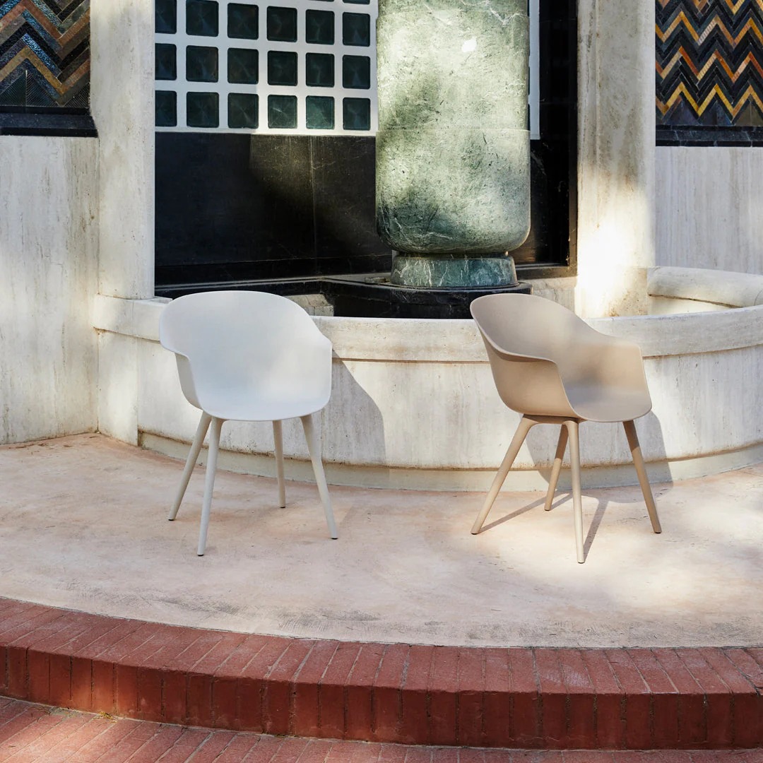 Bat Dining Chair - Plastic Base - Outdoor - Image 9