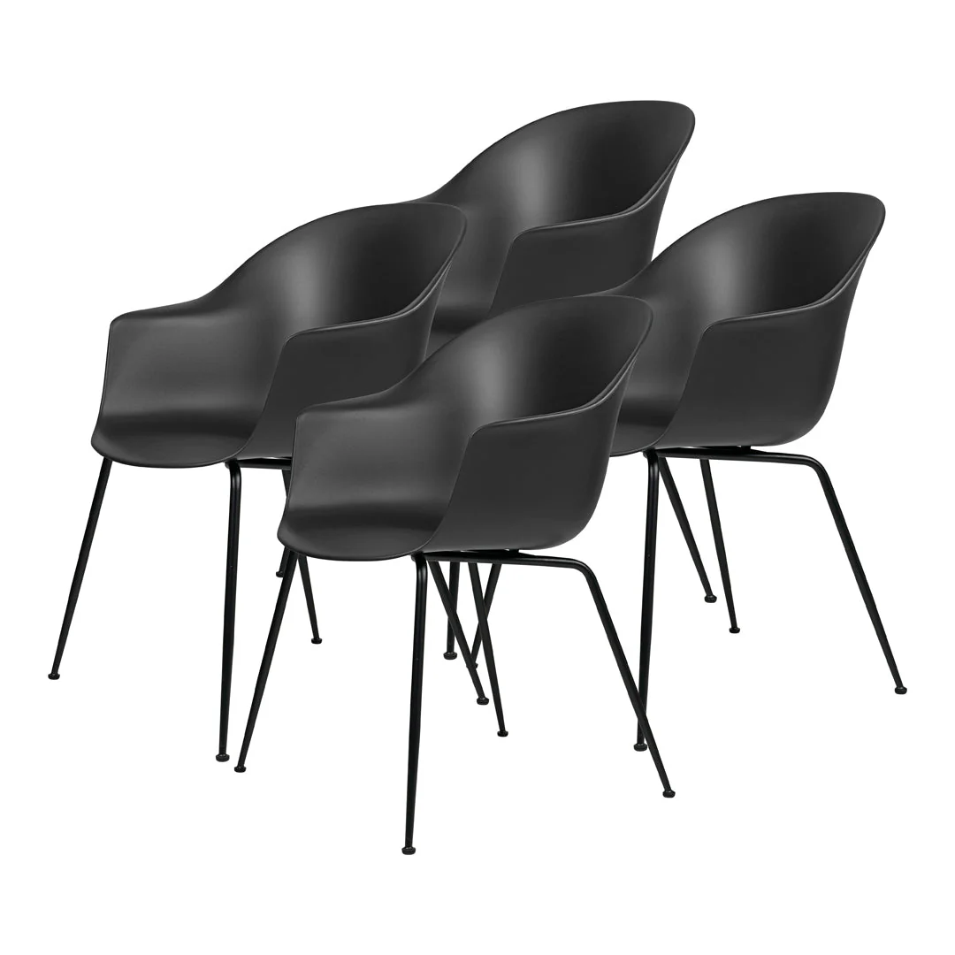 Bat Dining Chair - Conic Base - Unupholstered - Image 32