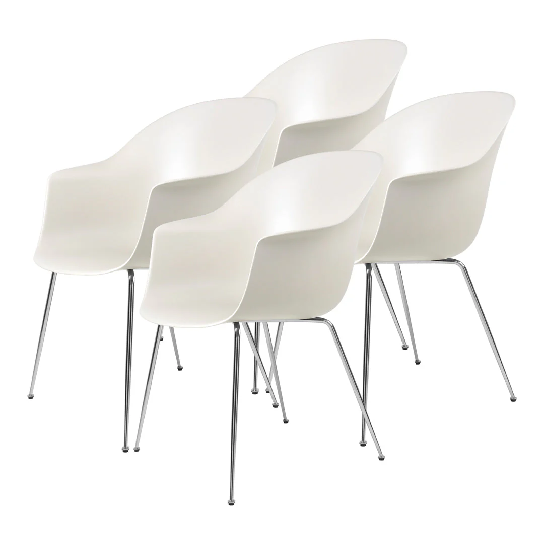 Bat Dining Chair - Conic Base - Unupholstered - Image 35