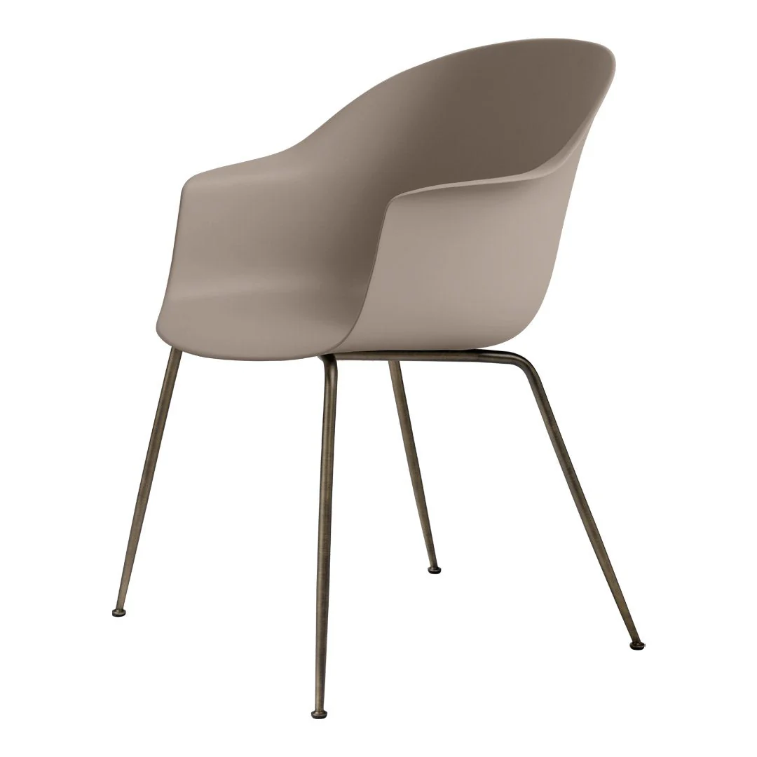 Bat Dining Chair - Conic Base - Unupholstered - Image 4