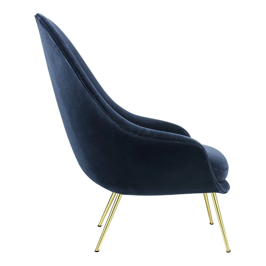 Bat Lounge Chair - High Back - Conic Base - Image 10