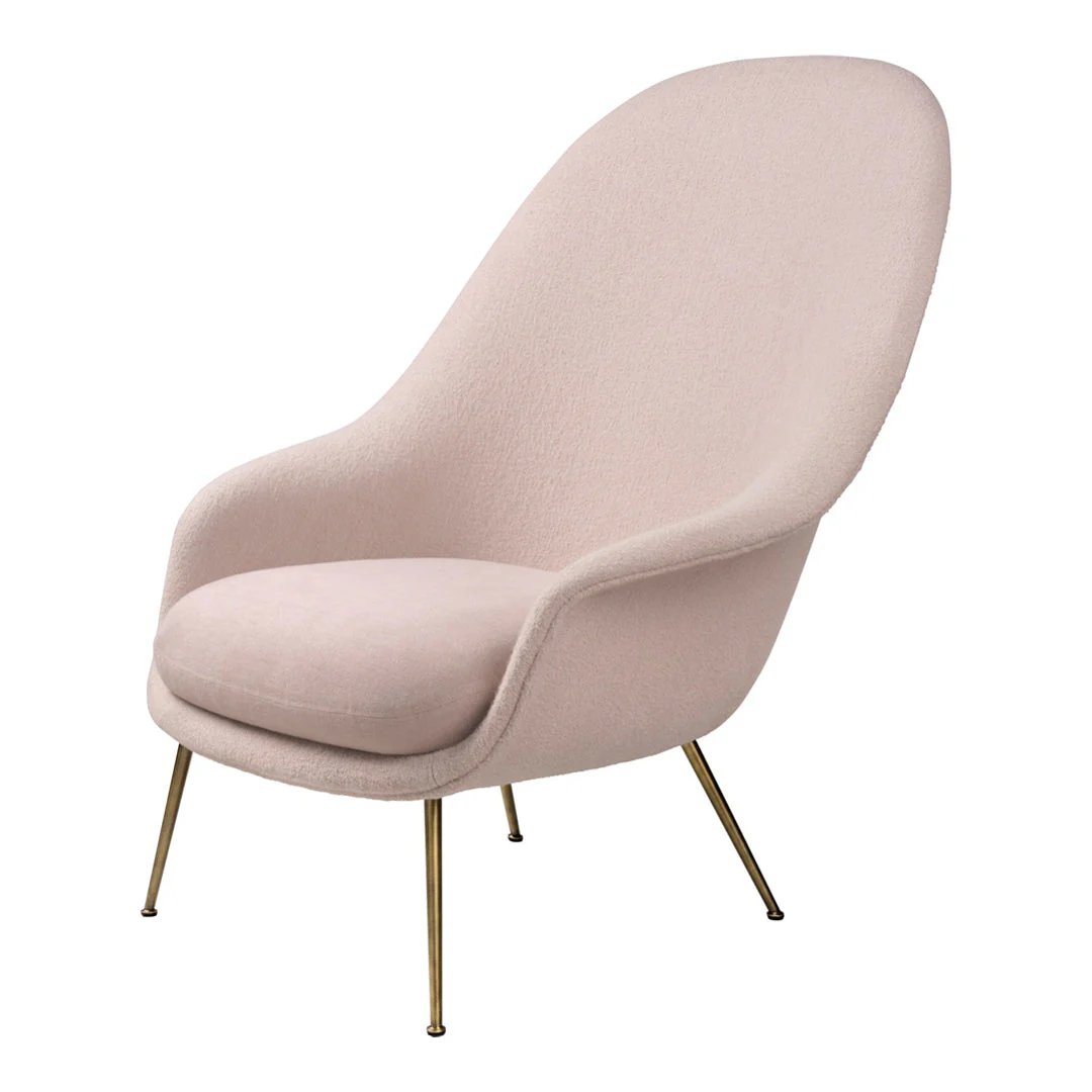 Bat Lounge Chair - High Back - Conic Base - Image 6