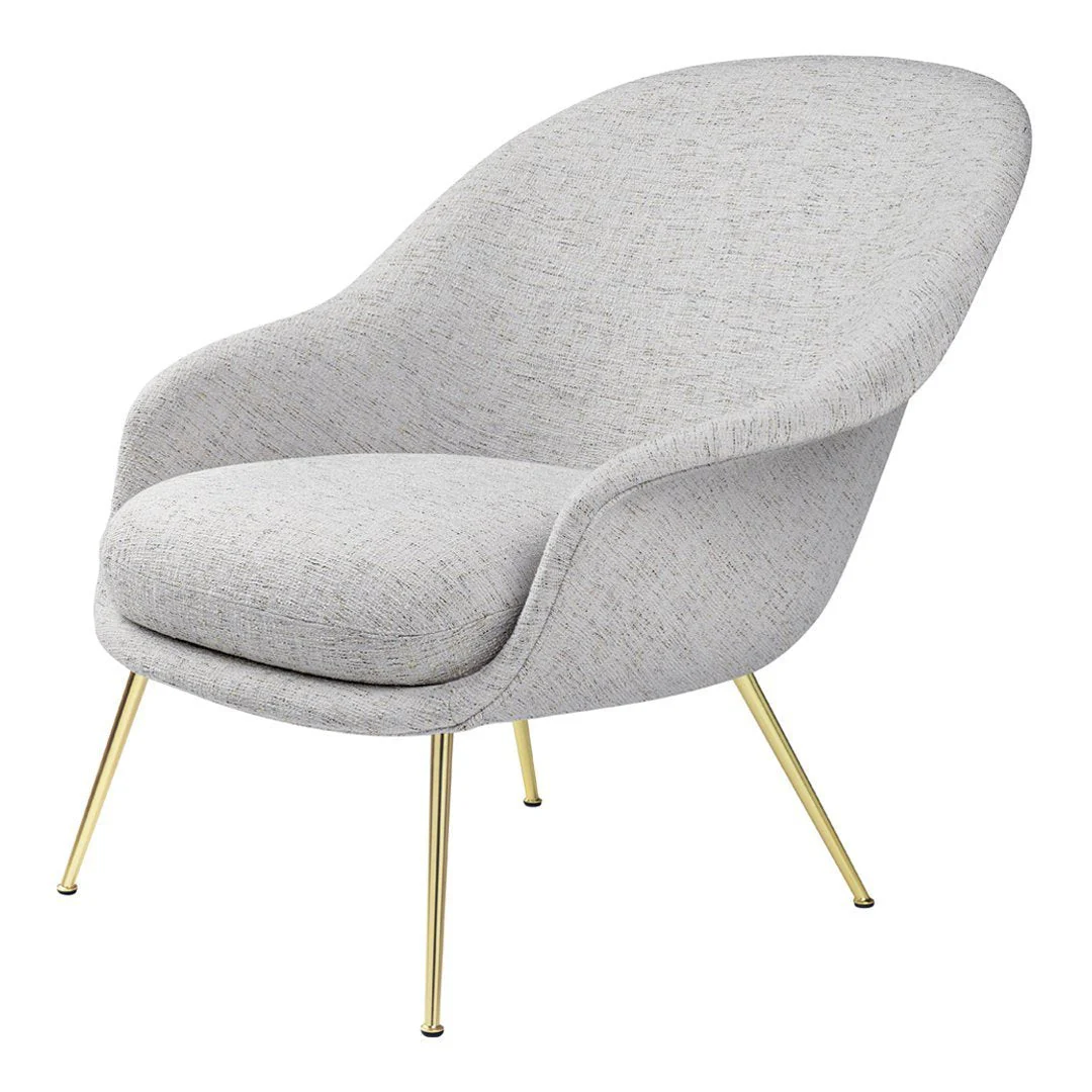 Bat Lounge Chair - Low Back - Conic Base - Image 8