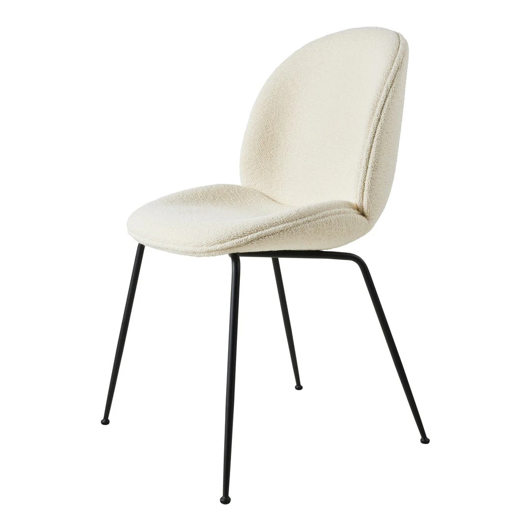 Beetle Dining Chair - Conic Base - Fully Upholstered - Image 14