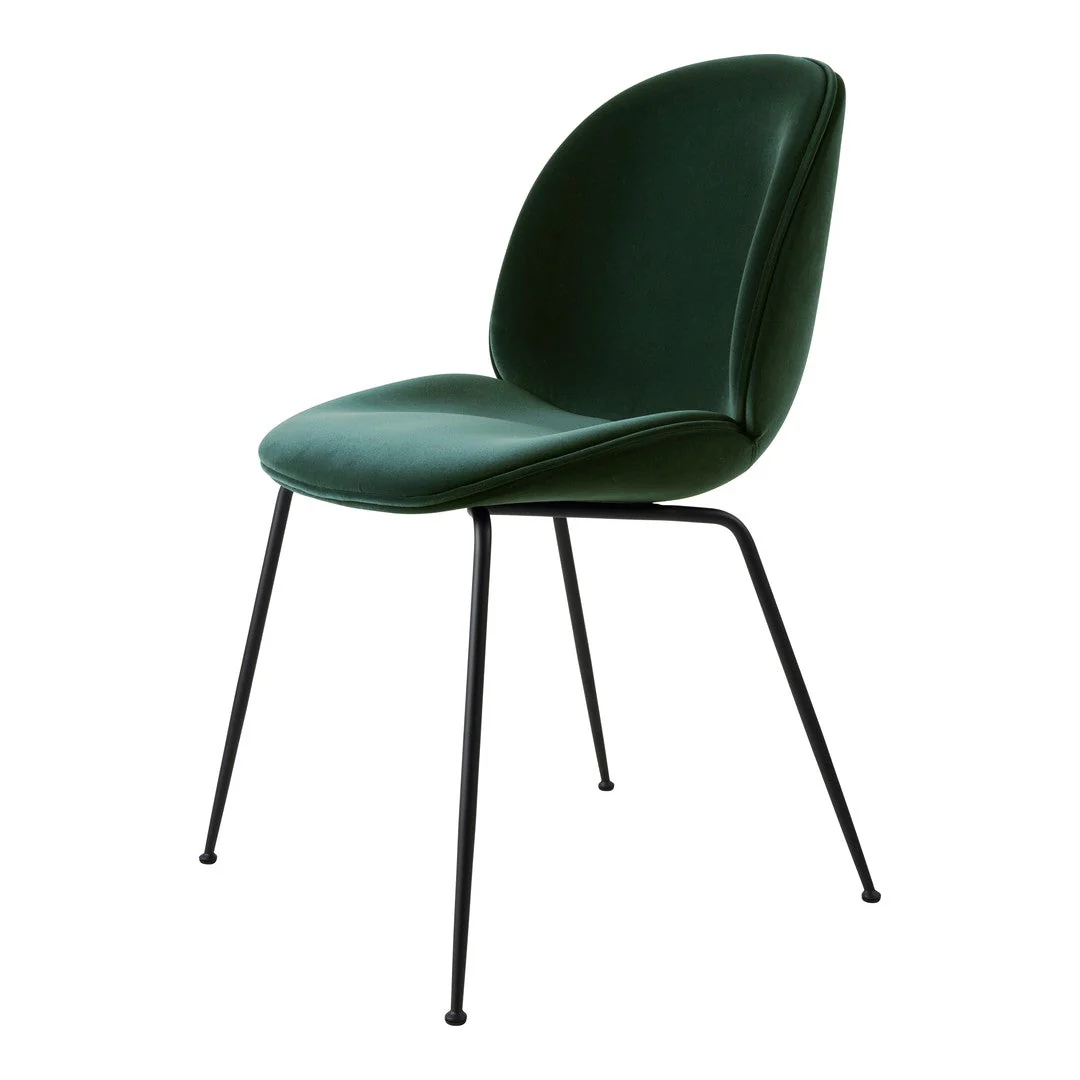 Beetle Dining Chair - Conic Base - Fully Upholstered - Image 16