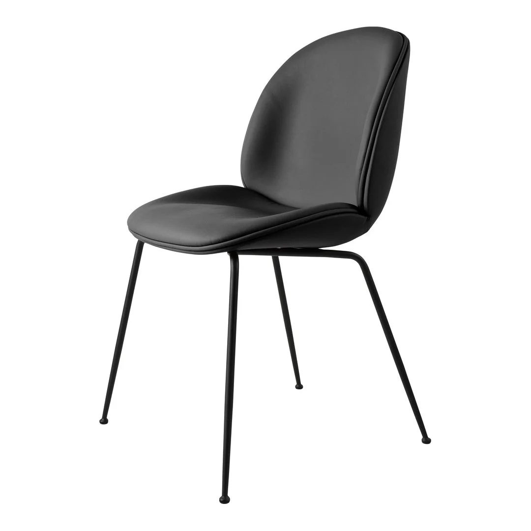 Beetle Dining Chair - Conic Base - Fully Upholstered - Image 17