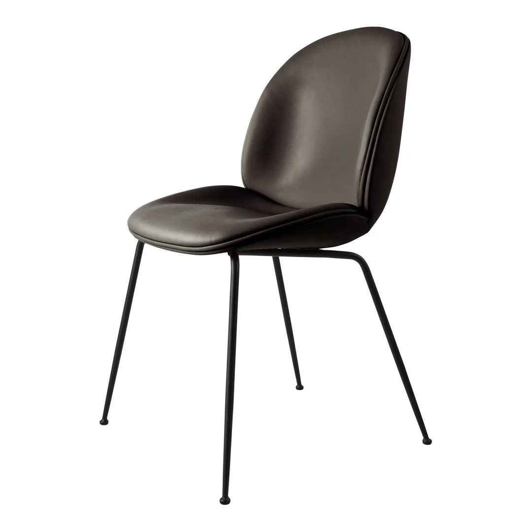 Beetle Dining Chair - Conic Base - Fully Upholstered - Image 18