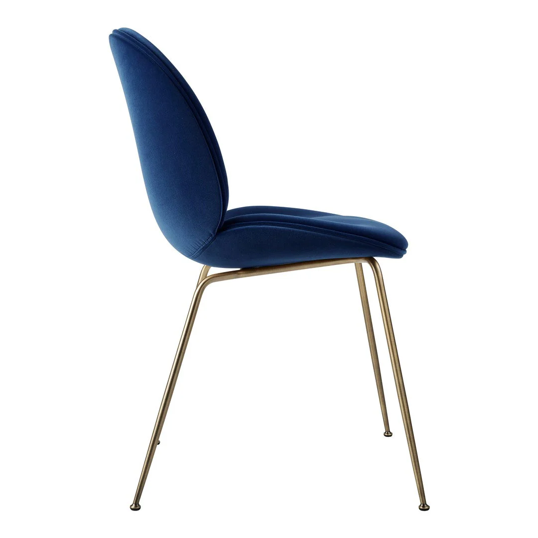 Beetle Dining Chair - Conic Base - Fully Upholstered - Image 20