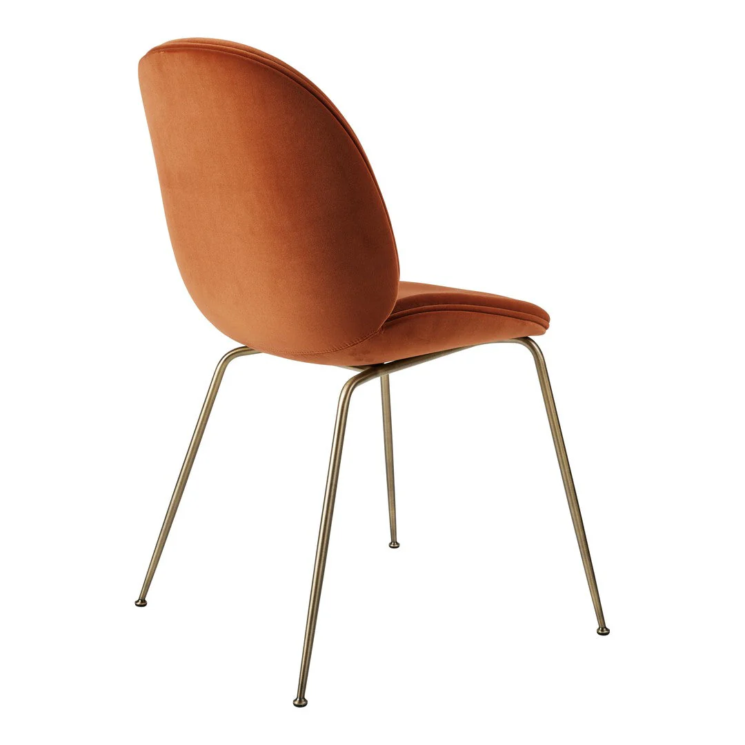 Beetle Dining Chair - Conic Base - Fully Upholstered - Image 3