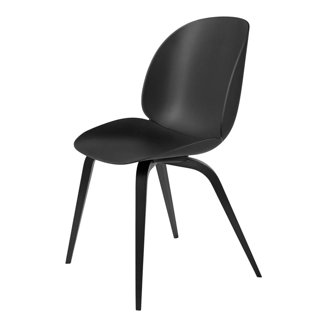 Beetle Dining Chair - Wood Base - Unupholstered - Image 3