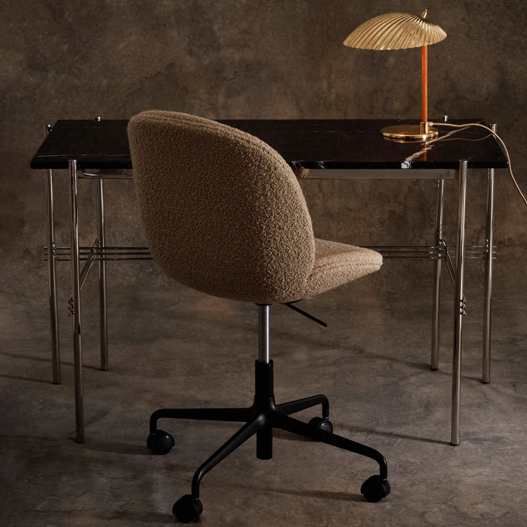 Beetle Meeting Chair - 4-Star Base w/ Casters - Height Adjustable - Fully Upholstered - Image 6