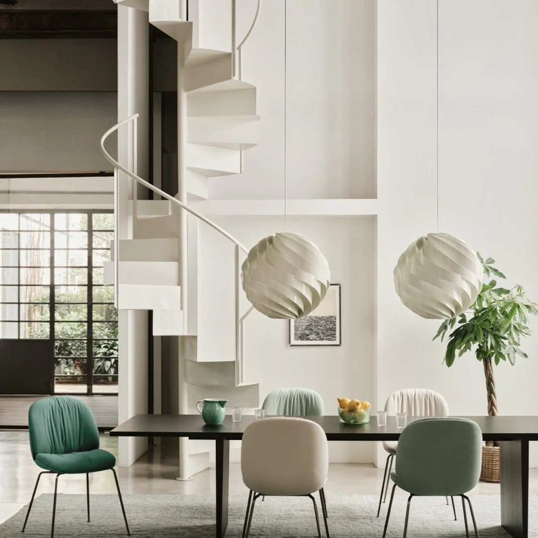 Beetle Soft Dining Chair - Conic Base - Fully Upholstered - Image 5