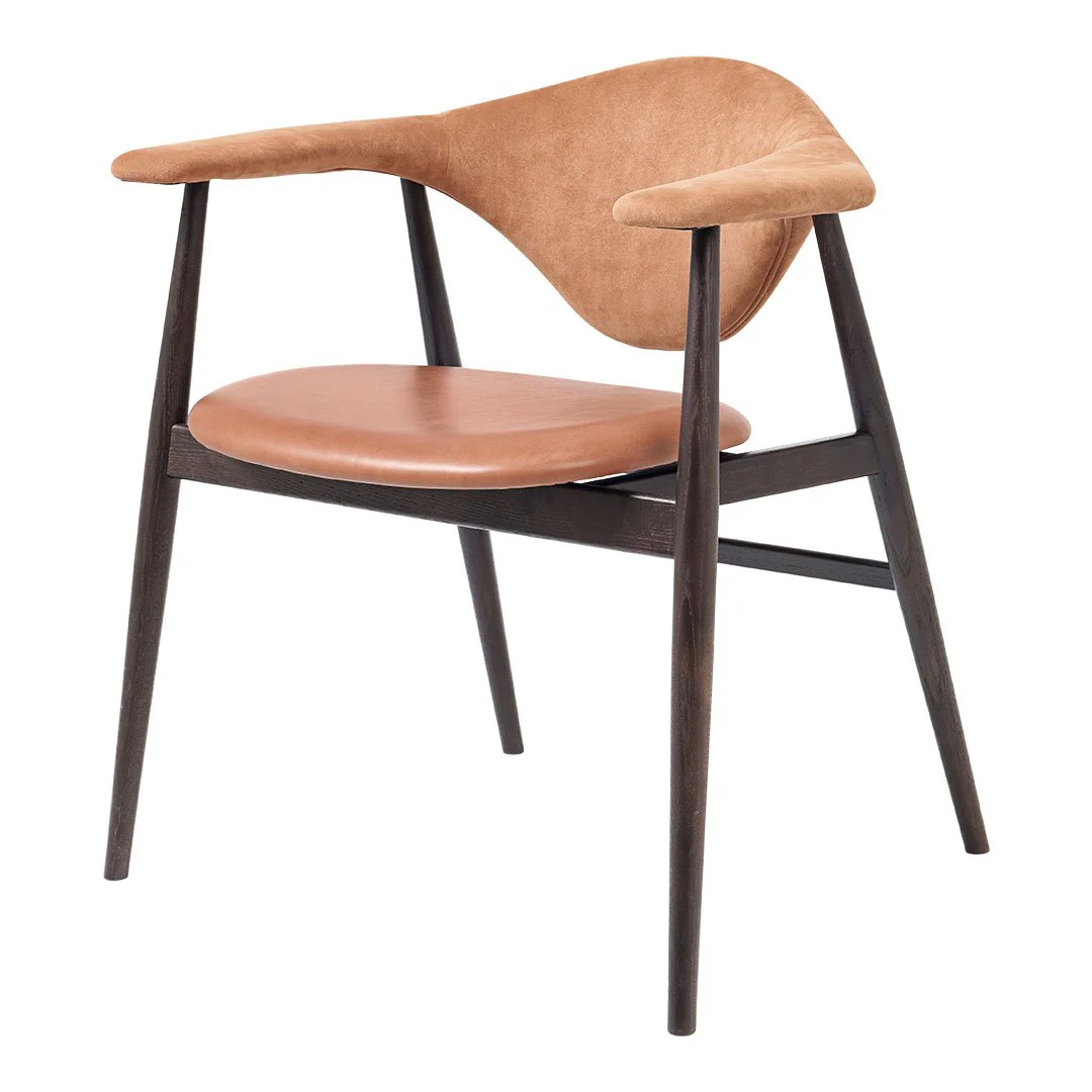 Masculo Dining Chair - Wood Base - Image 12
