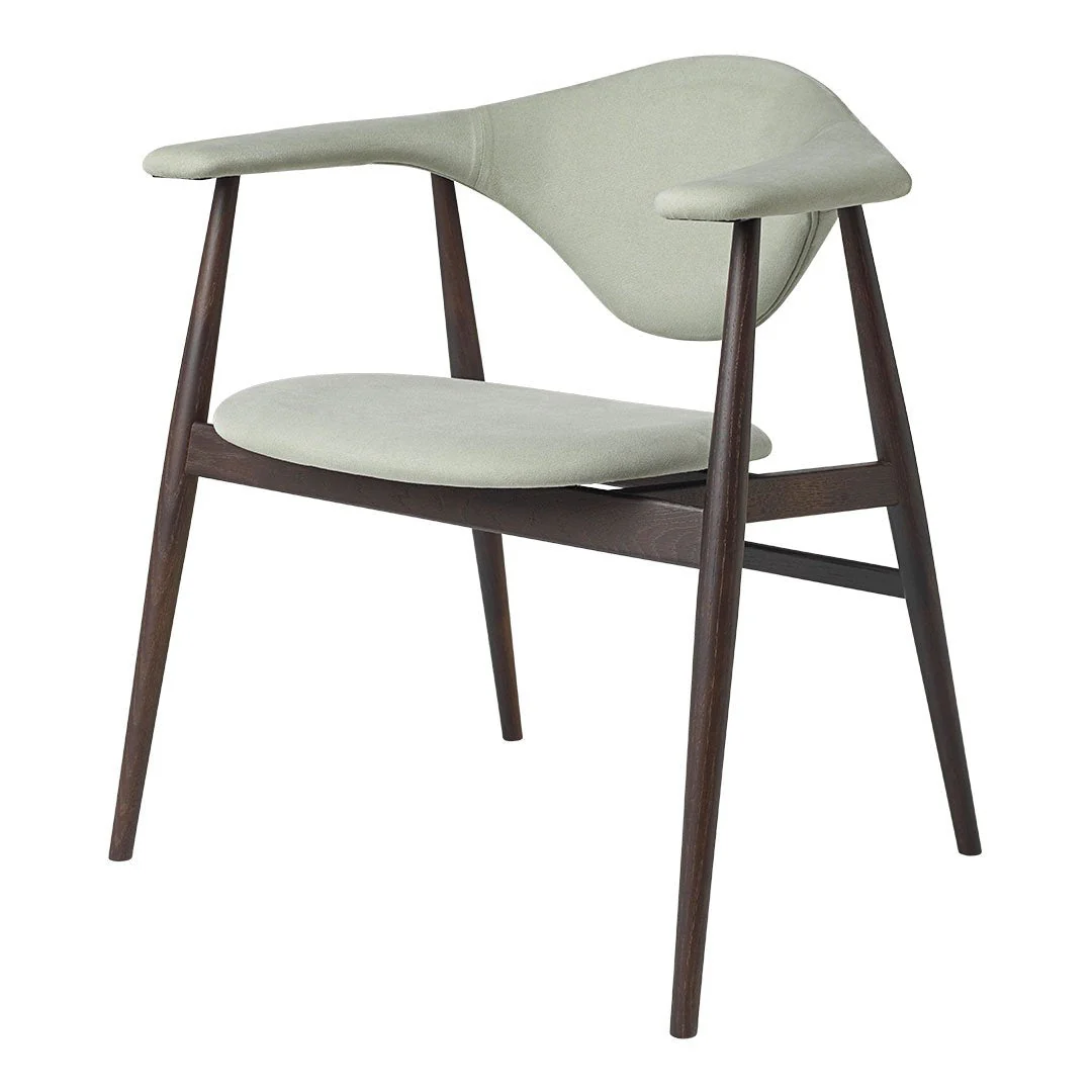 Masculo Dining Chair - Wood Base - Image 14
