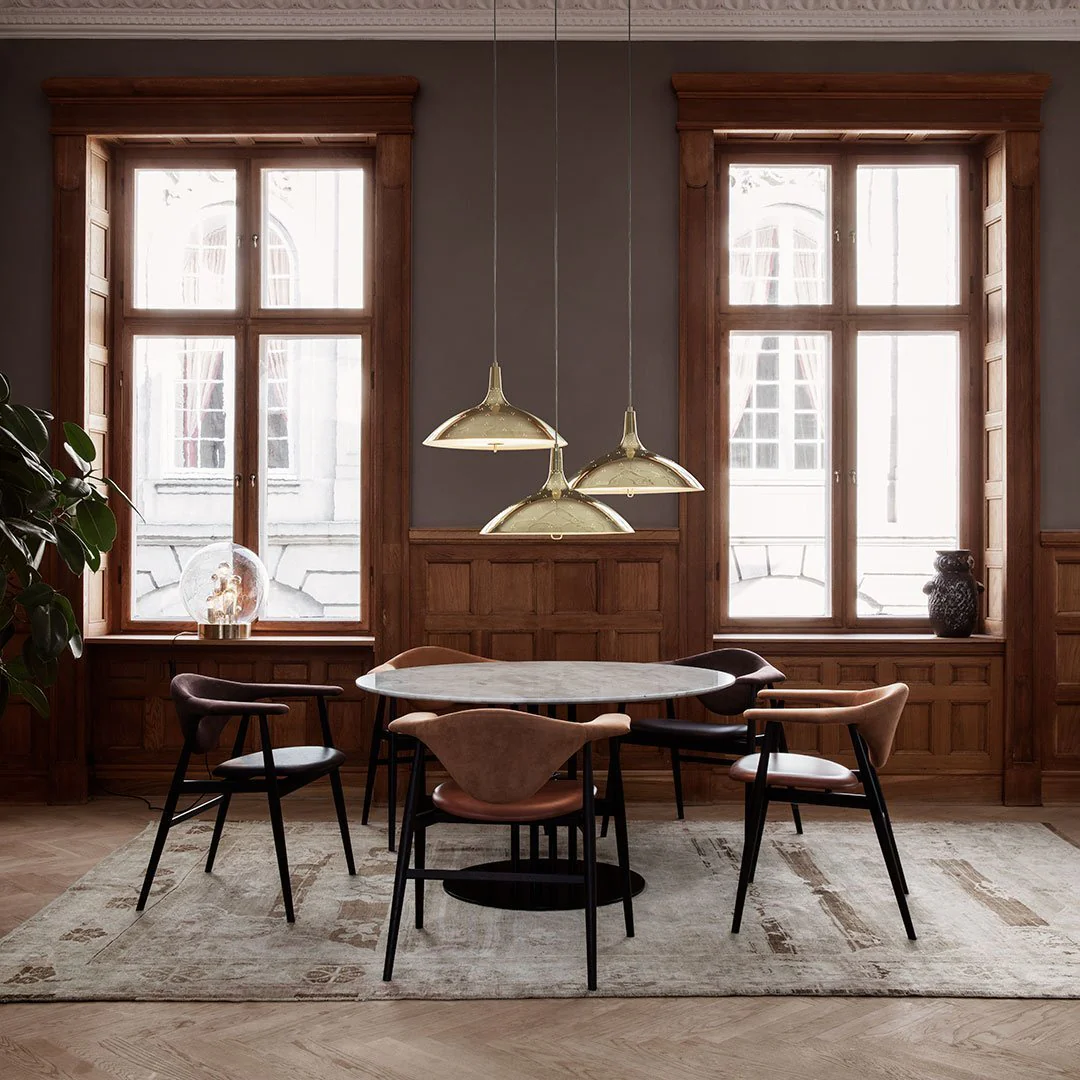 Masculo Dining Chair - Wood Base - Image 18