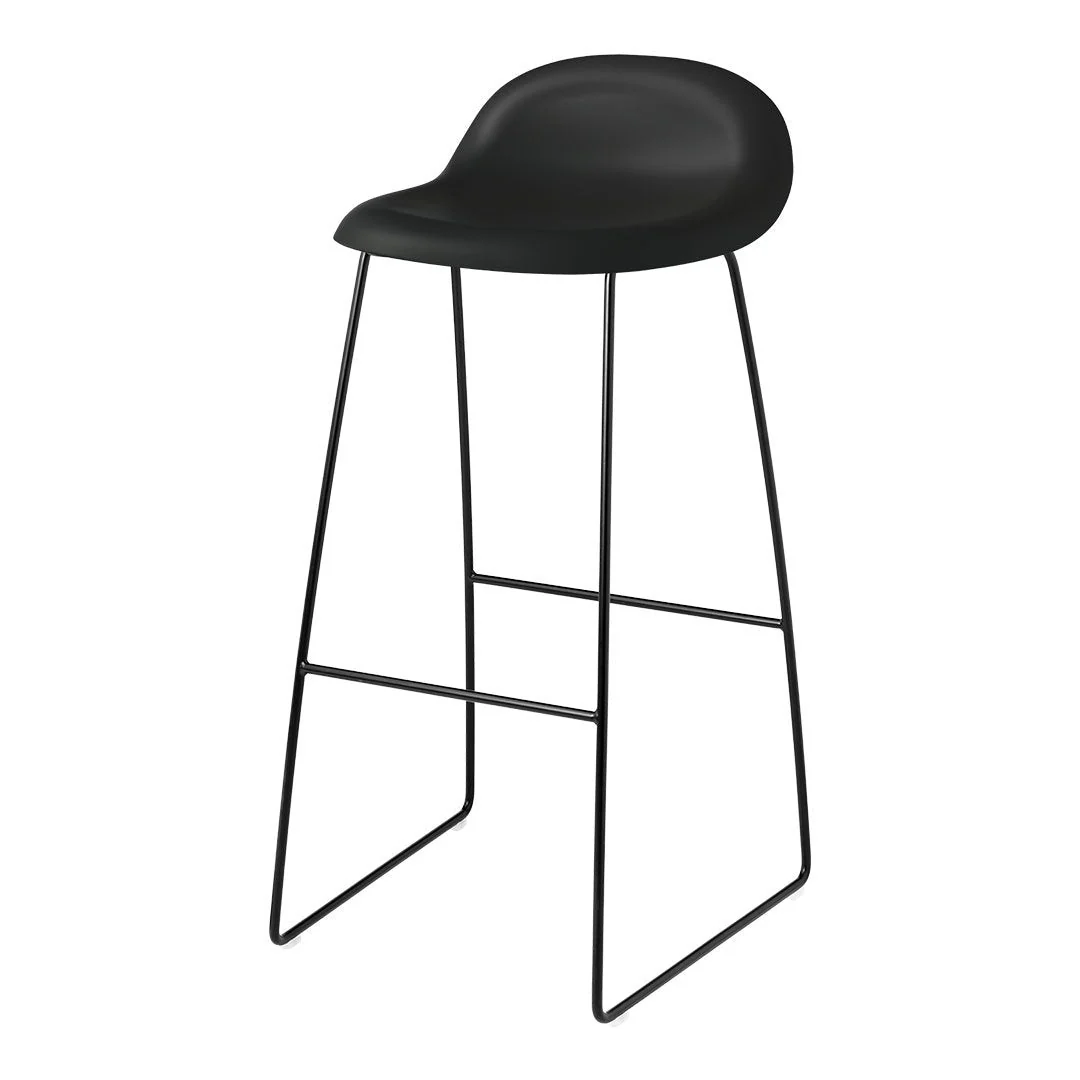Gubi 3D Bar Stool - Sledge Base - Image 3