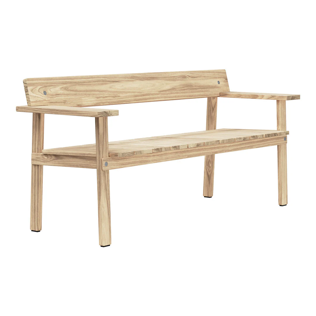 GL101 Timbur Outdoor Bench - Image 2
