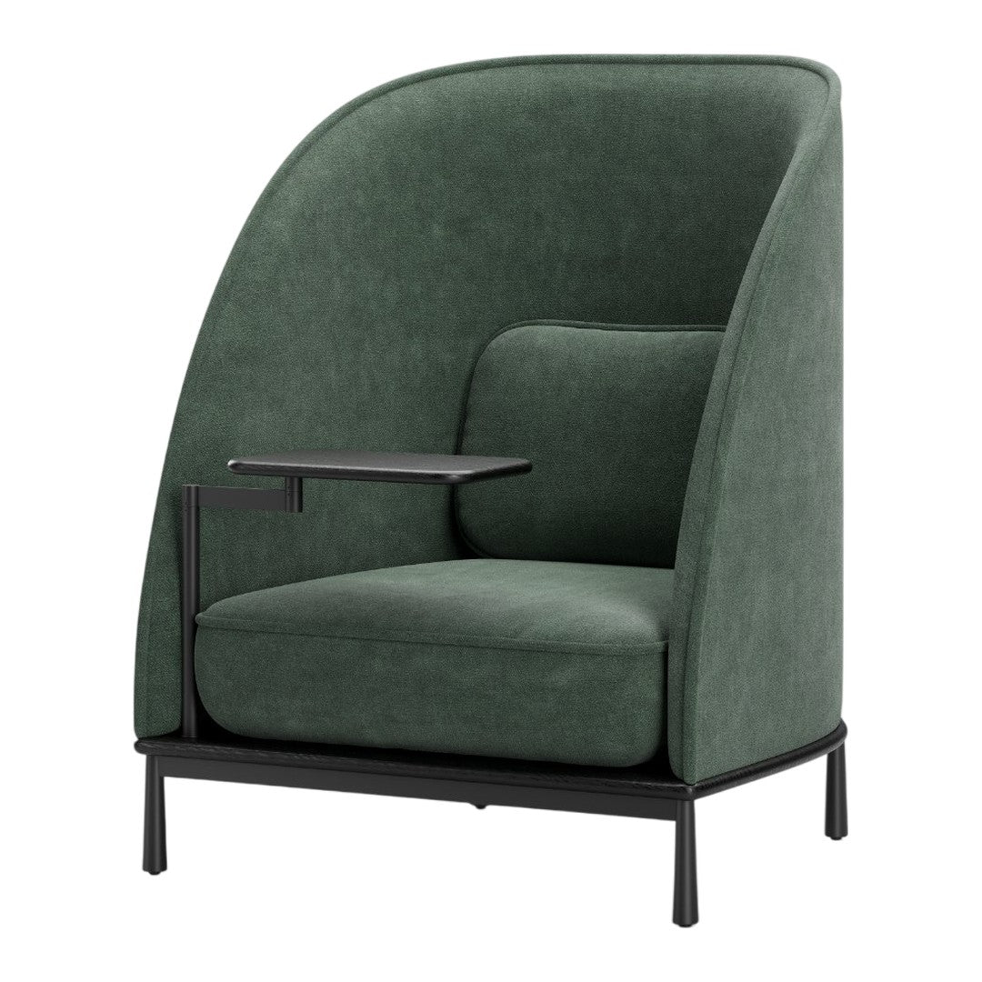Arc High Back Lounge Chair w/ Tablet - Image 12