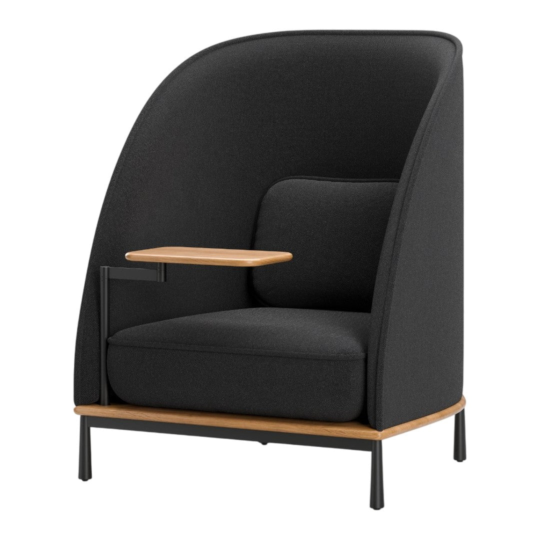 Arc High Back Lounge Chair w/ Tablet - Image 14