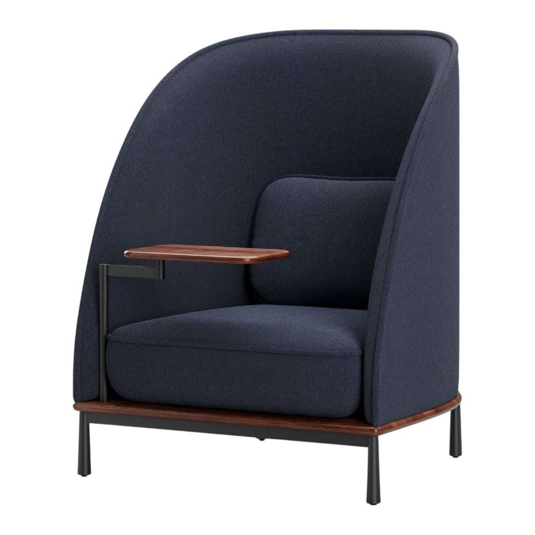 Arc High Back Lounge Chair w/ Tablet - Image 15