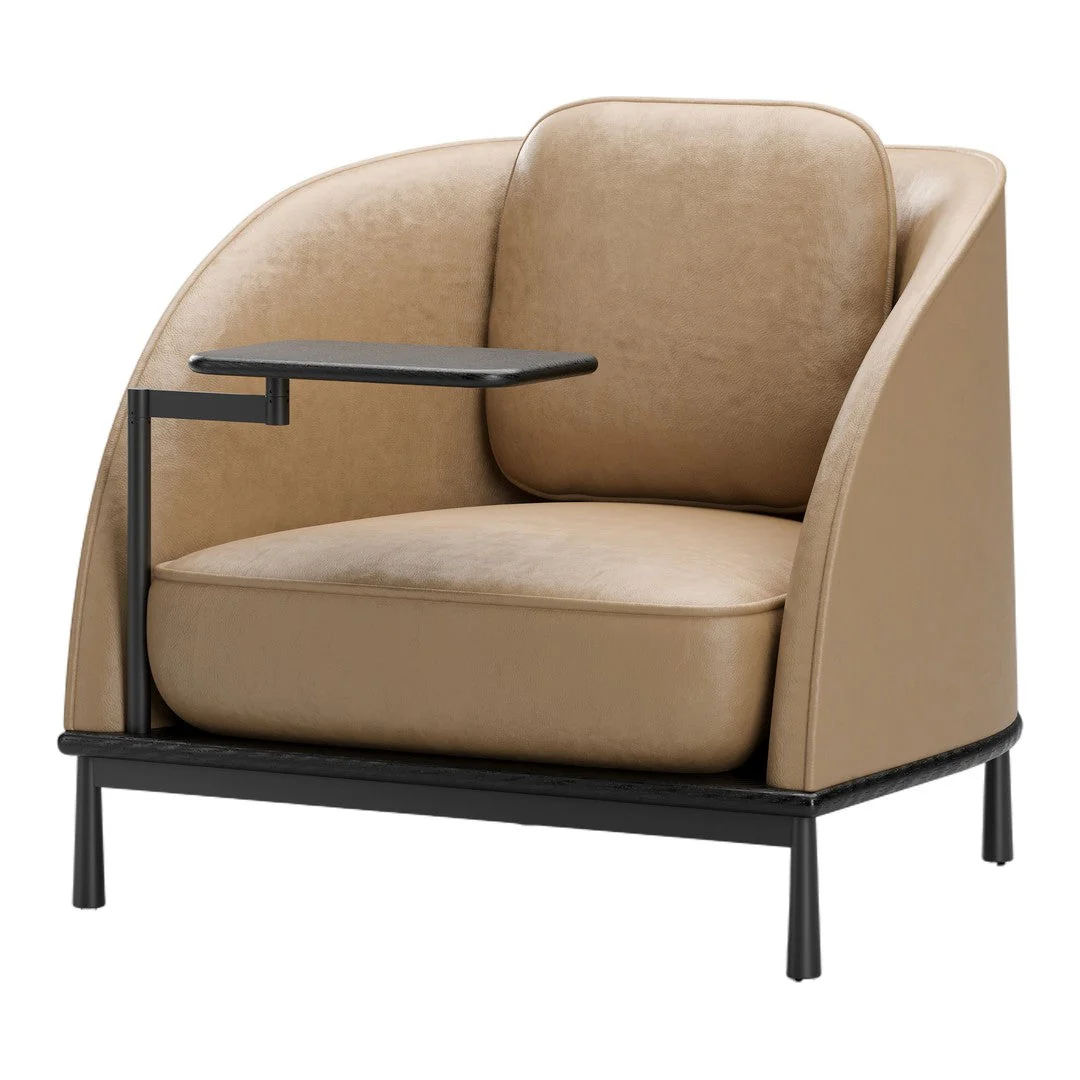 Arc Lounge Chair w/ Tablet - Image 10