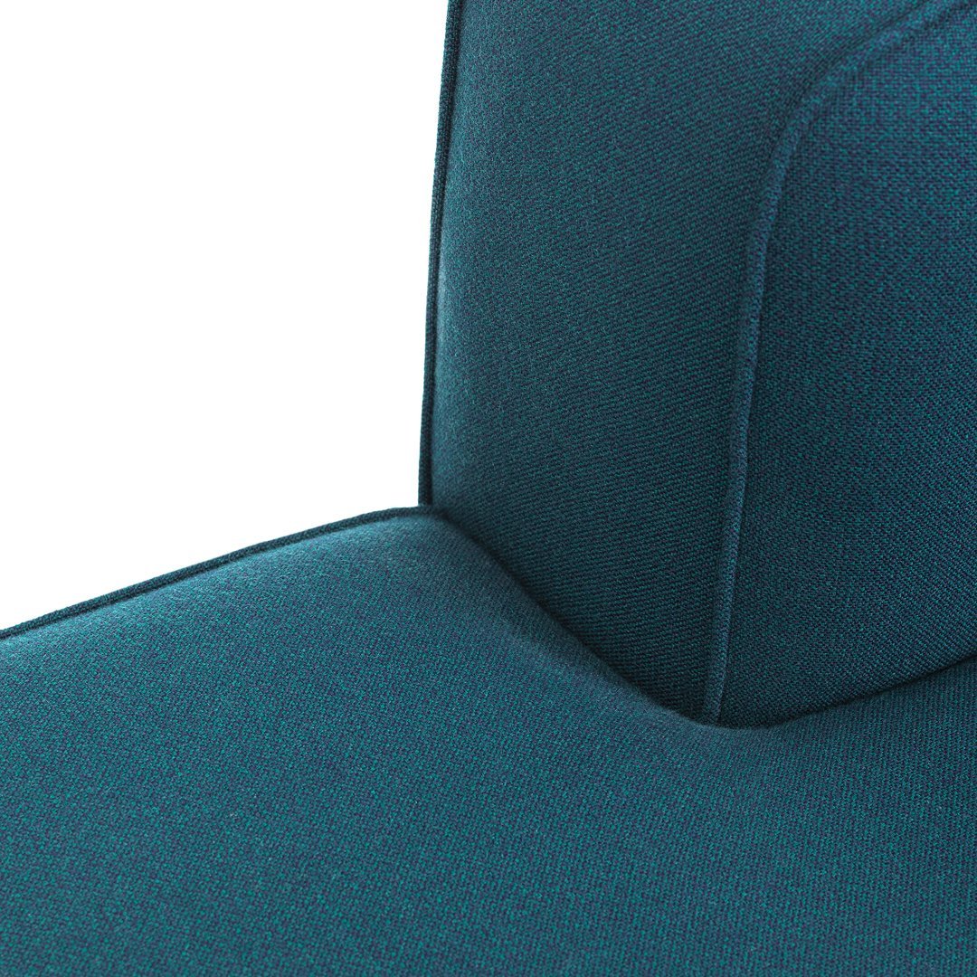 Rope Sofa Chaise Lounge w/ Pouf - Image 10