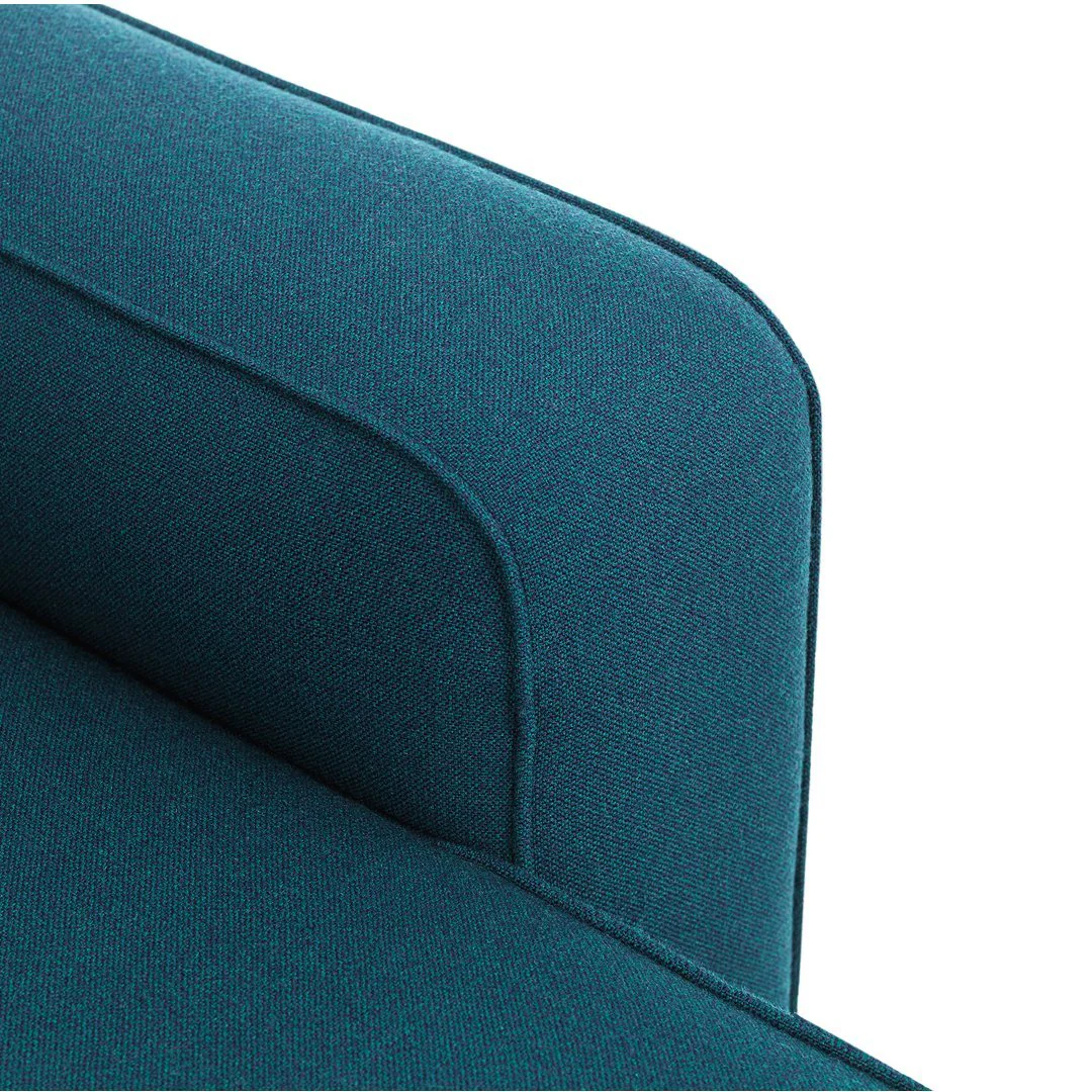 Rope Sofa Chaise Lounge w/ Pouf - Image 11
