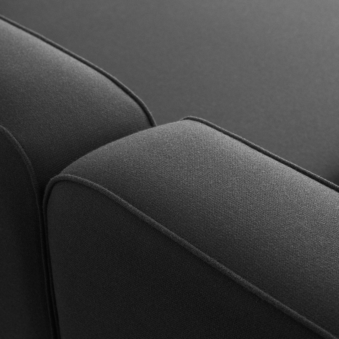 Rope Sofa Chaise Lounge w/ Pouf - Image 14