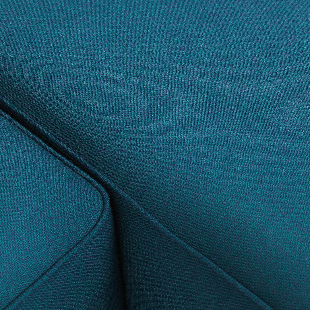 Rope Sofa Chaise Lounge w/ Pouf - Image 9