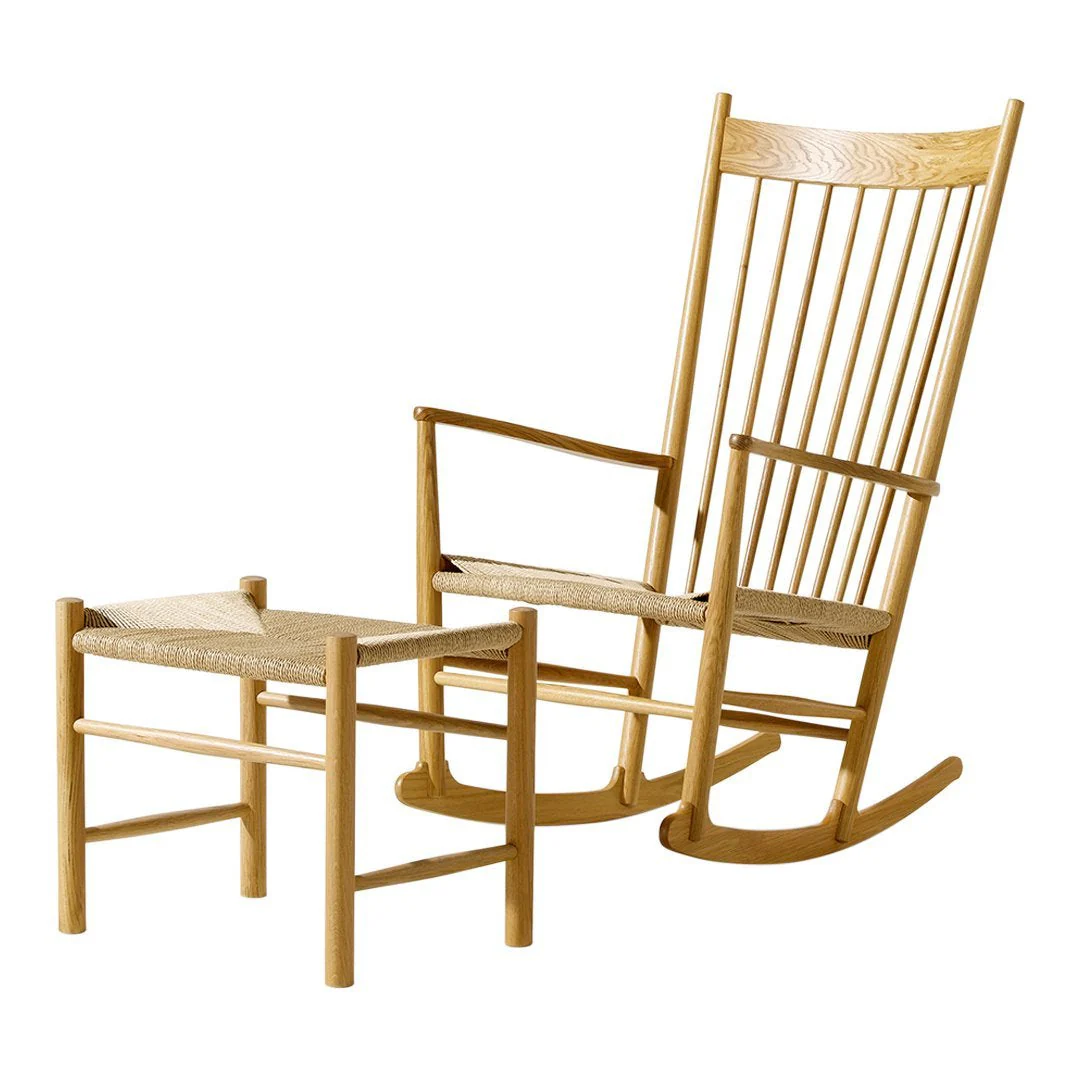 Wegner J16 Rocking Chair - Image 7