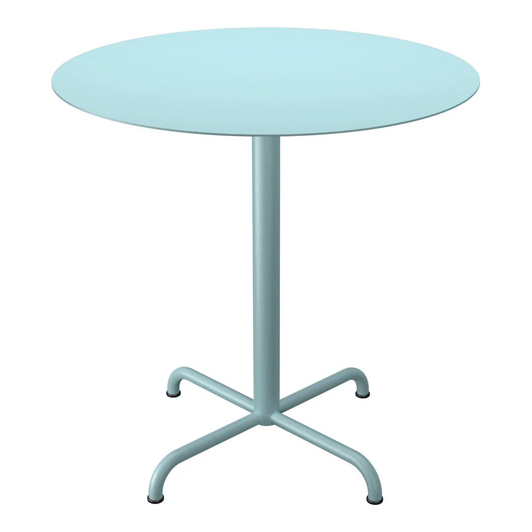 PICO Outdoor Café Table w/ 4-Star Base - Round - Image 13