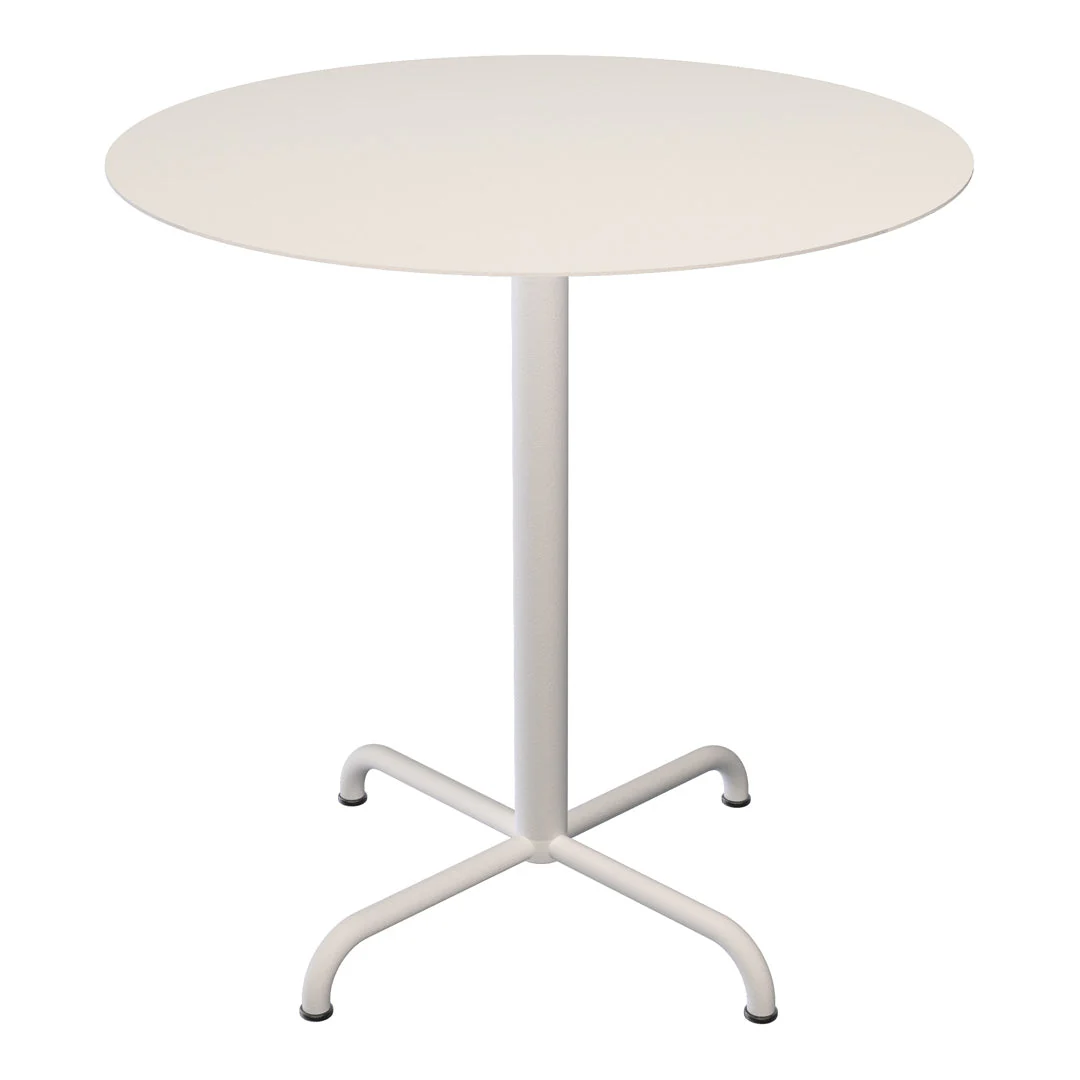 PICO Outdoor Café Table w/ 4-Star Base - Round - Image 14
