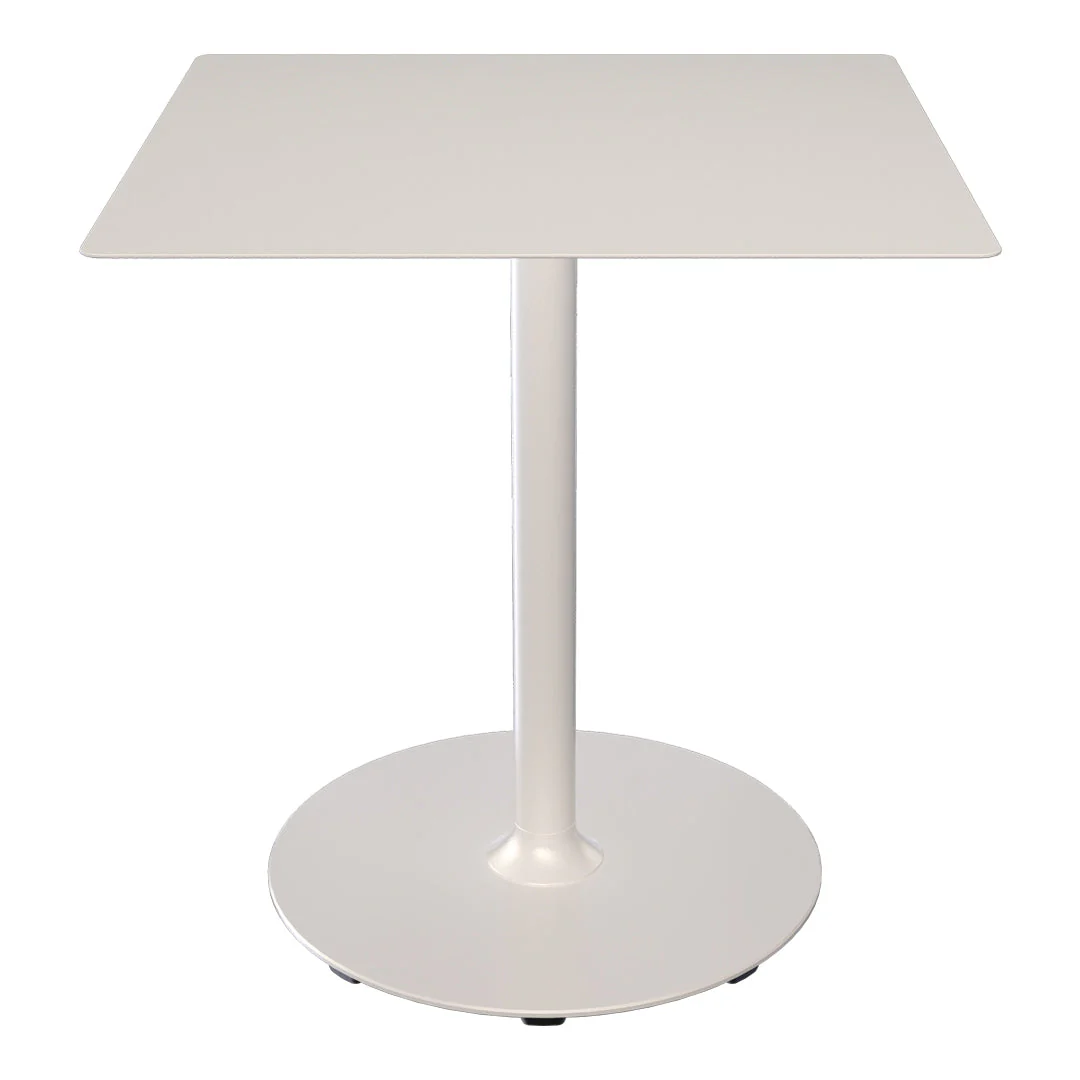 PICO Outdoor Café Table w/ Round Base - Square - Image 12