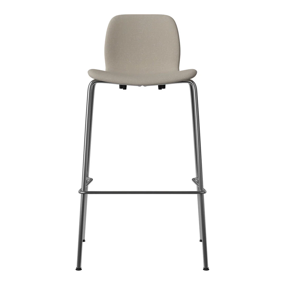 Seed Bar Chair - Upholstered - Chrome Base - Image 17