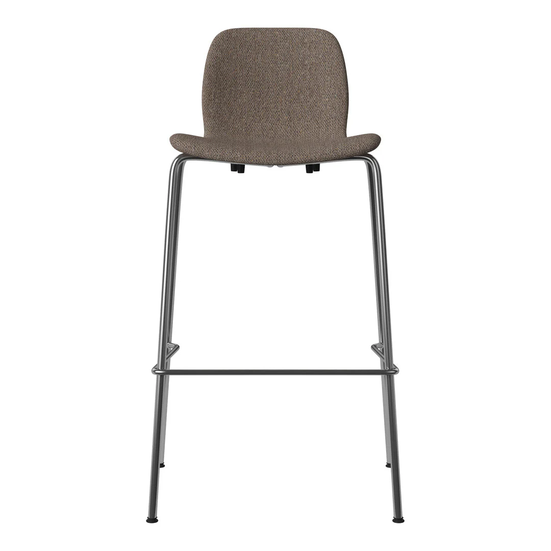 Seed Bar Chair - Upholstered - Chrome Base - Image 22