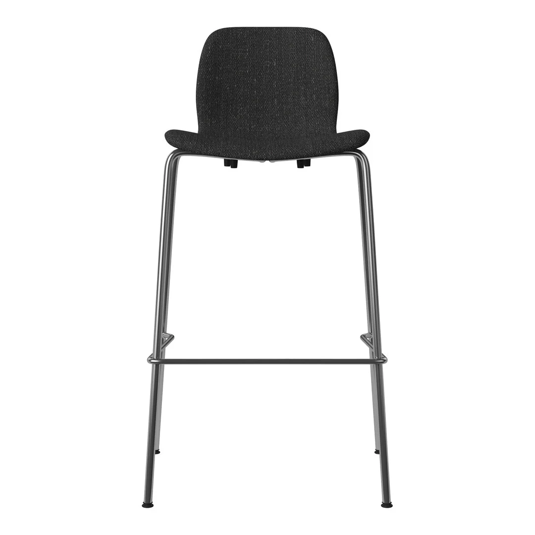 Seed Bar Chair - Upholstered - Chrome Base - Image 26