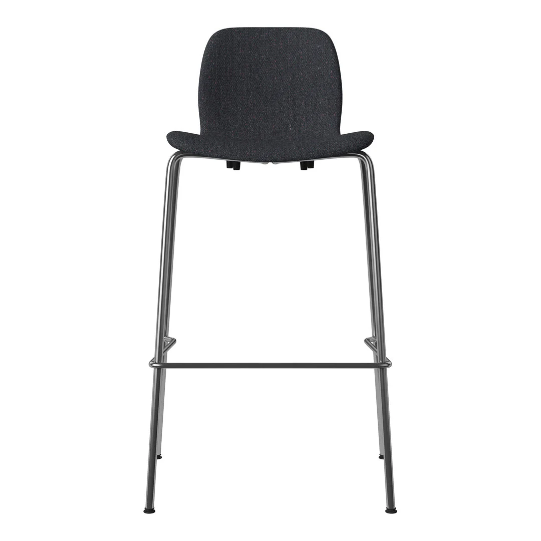 Seed Bar Chair - Upholstered - Chrome Base - Image 27