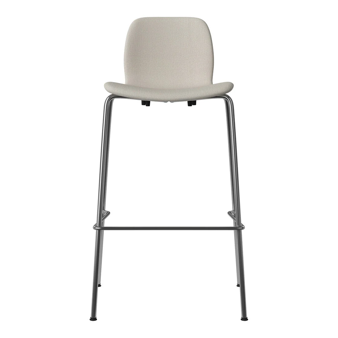 Seed Bar Chair - Upholstered - Chrome Base - Image 57