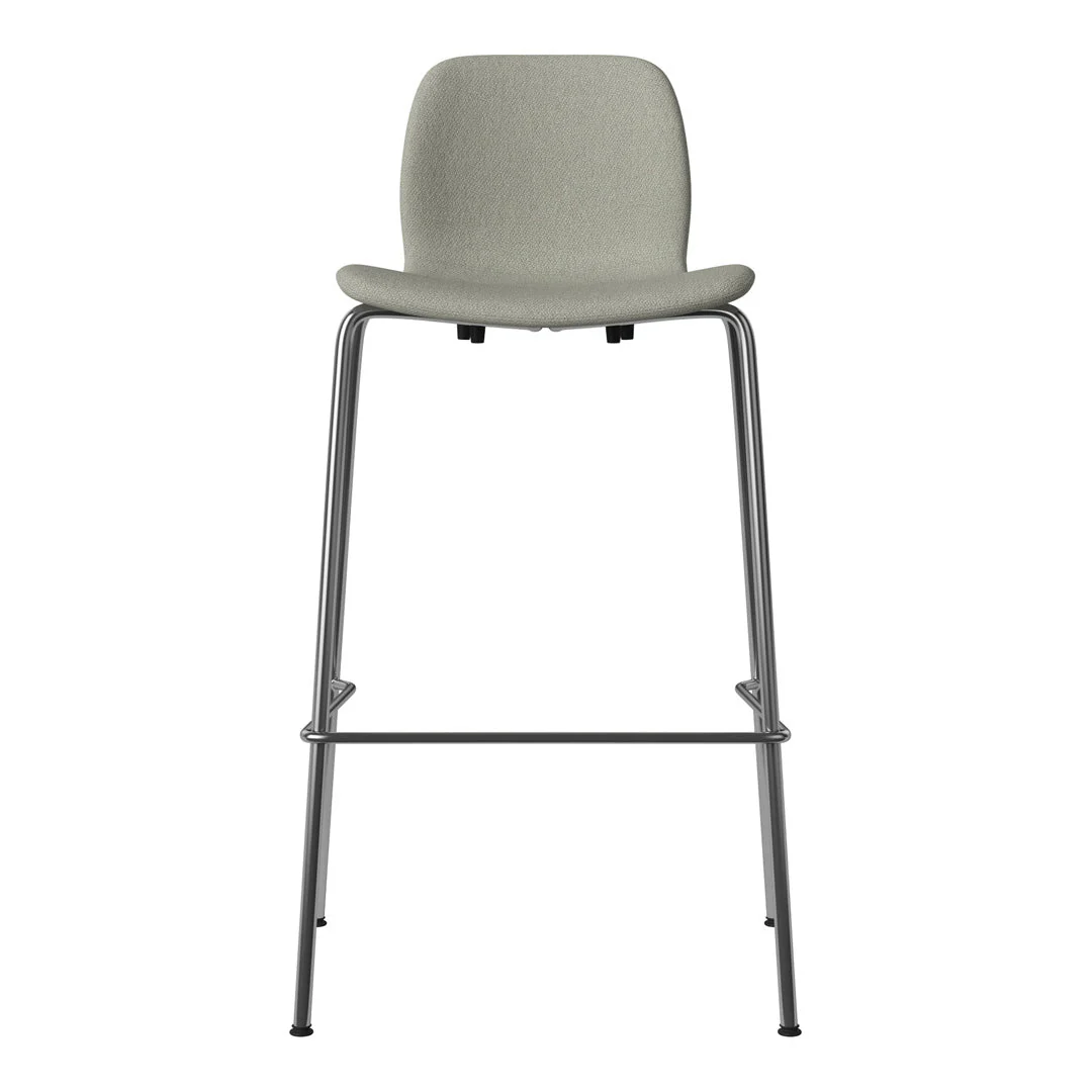 Seed Bar Chair - Upholstered - Chrome Base - Image 69