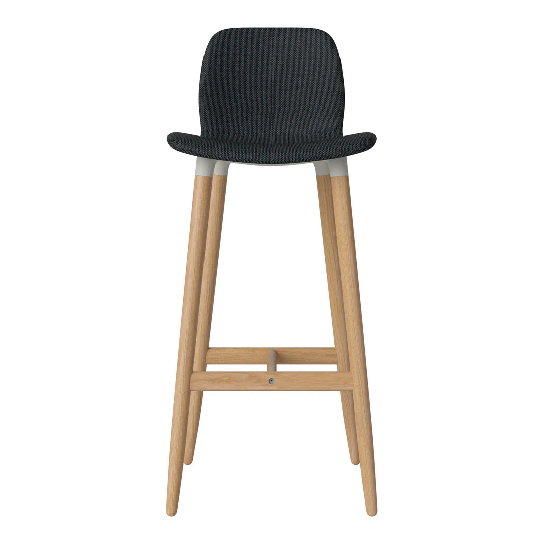 Seed Bar Chair - Upholstered - Oiled Oak Base - Image 16