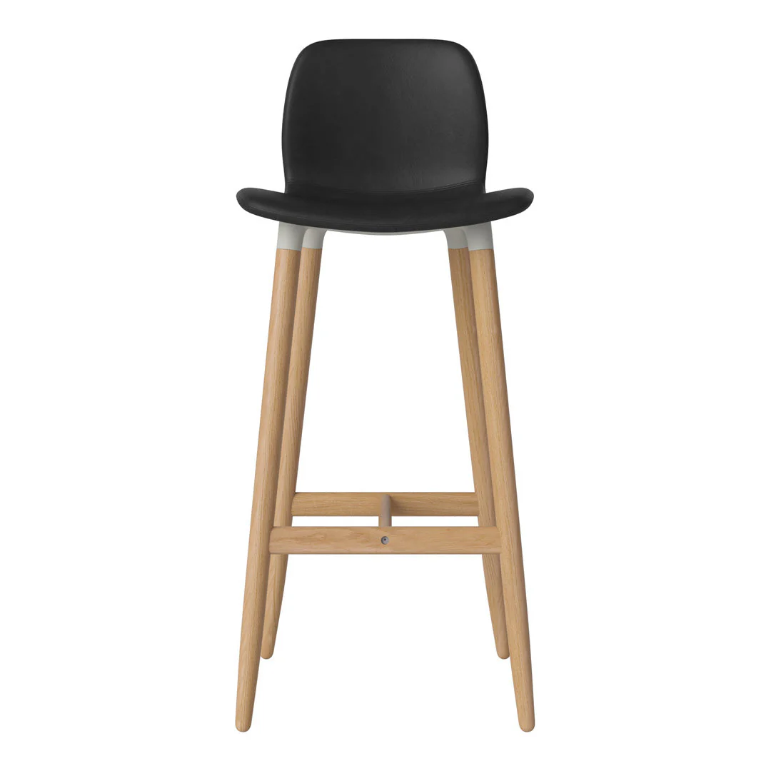 Seed Bar Chair - Upholstered - Oiled Oak Base - Image 20